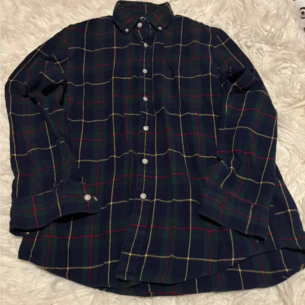 Club Room Men's Medium Flannel Shirt - Picture 2 of 6